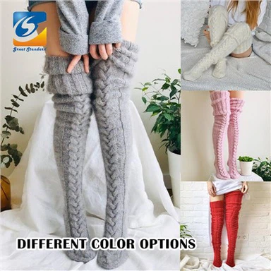 Ženske debele nogavice do stegen